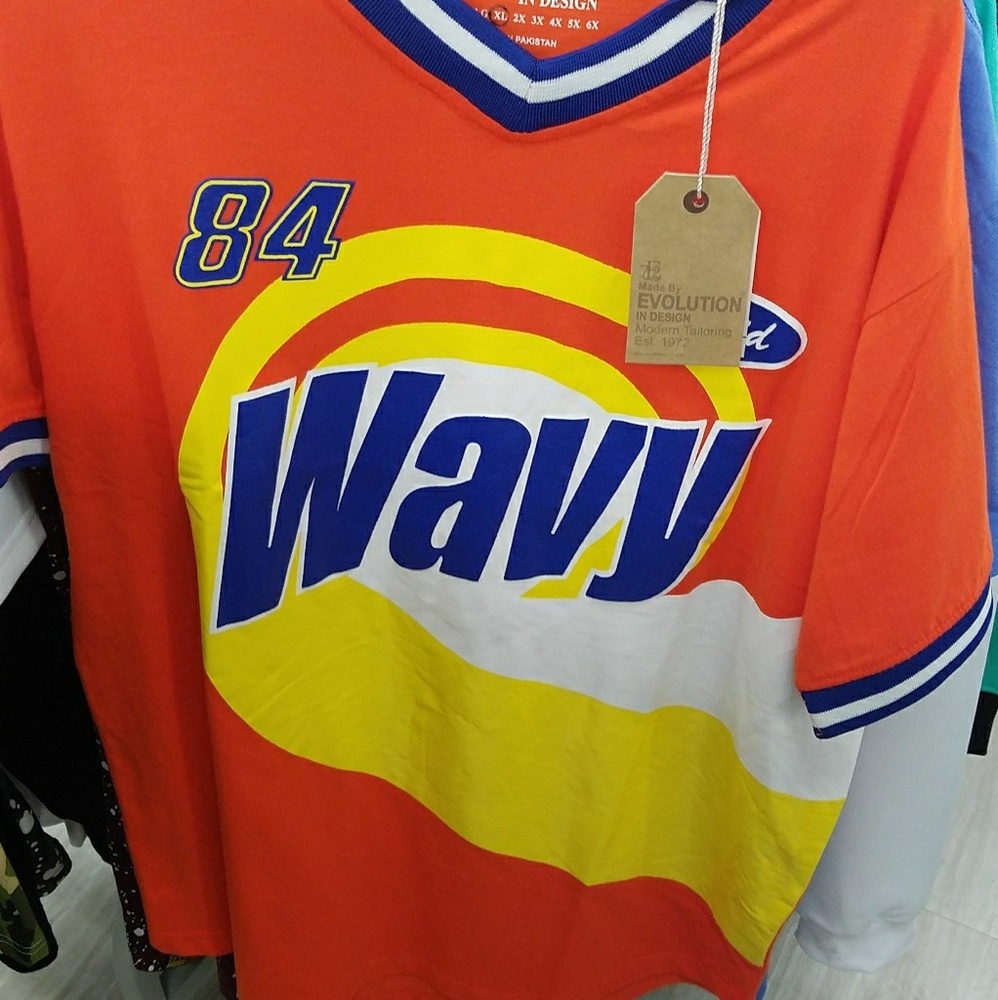 Evolutions Wavy Shirt Size L Mens
